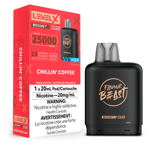 Level X Flavour Beast Boost G2 - Chillin' Coffee
