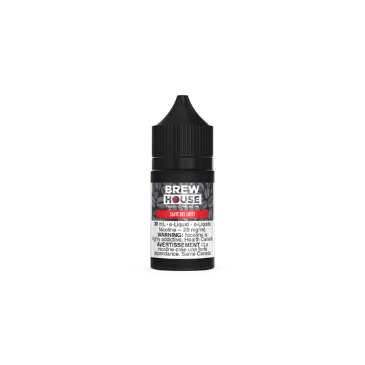 Brew House Salt Nic - Caffe Del Latte 30ml 20mg