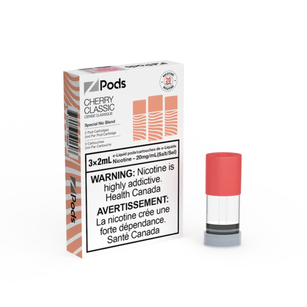 Z Pods 3 x 2mL Pods 400 Puffs - Cherry Classic