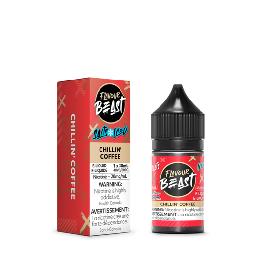 Flavour Beast Salts Vape Juice 30mL 20mg - Chillin' Coffee Iced
