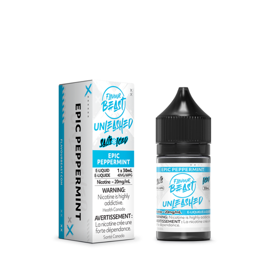 Flavour Beast Unleashed Salts Vape Juice 30mL 20mg - Epic Peppermint