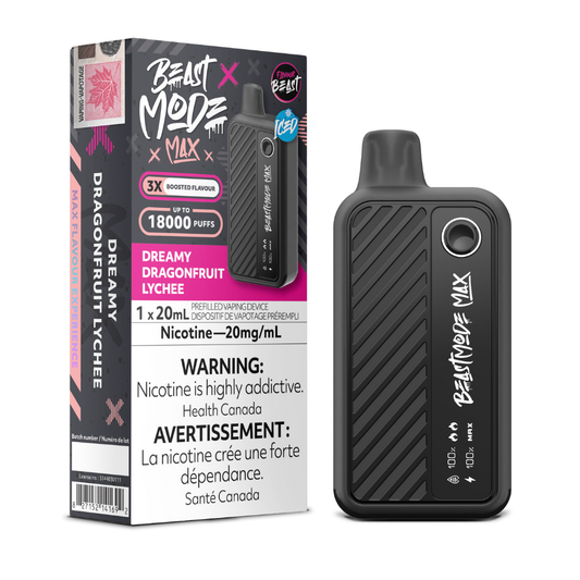 Flavour Beast - Beast Mode  Max Disposable Vape - Dreamy Dragonfruit Lychee