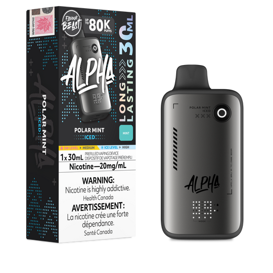Flavour Beast Alpha  Disposable Vape - 80K Puffs - Polar Mint