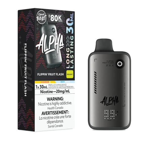Flavour Beast Alpha Disposable Vape- 80K Puffs - Flippin' Fruit Flash