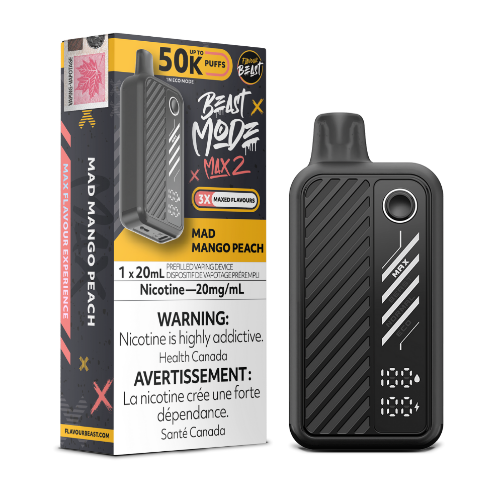 Flavour Beast Beast Mode Max 2 - Mad Mango Peach