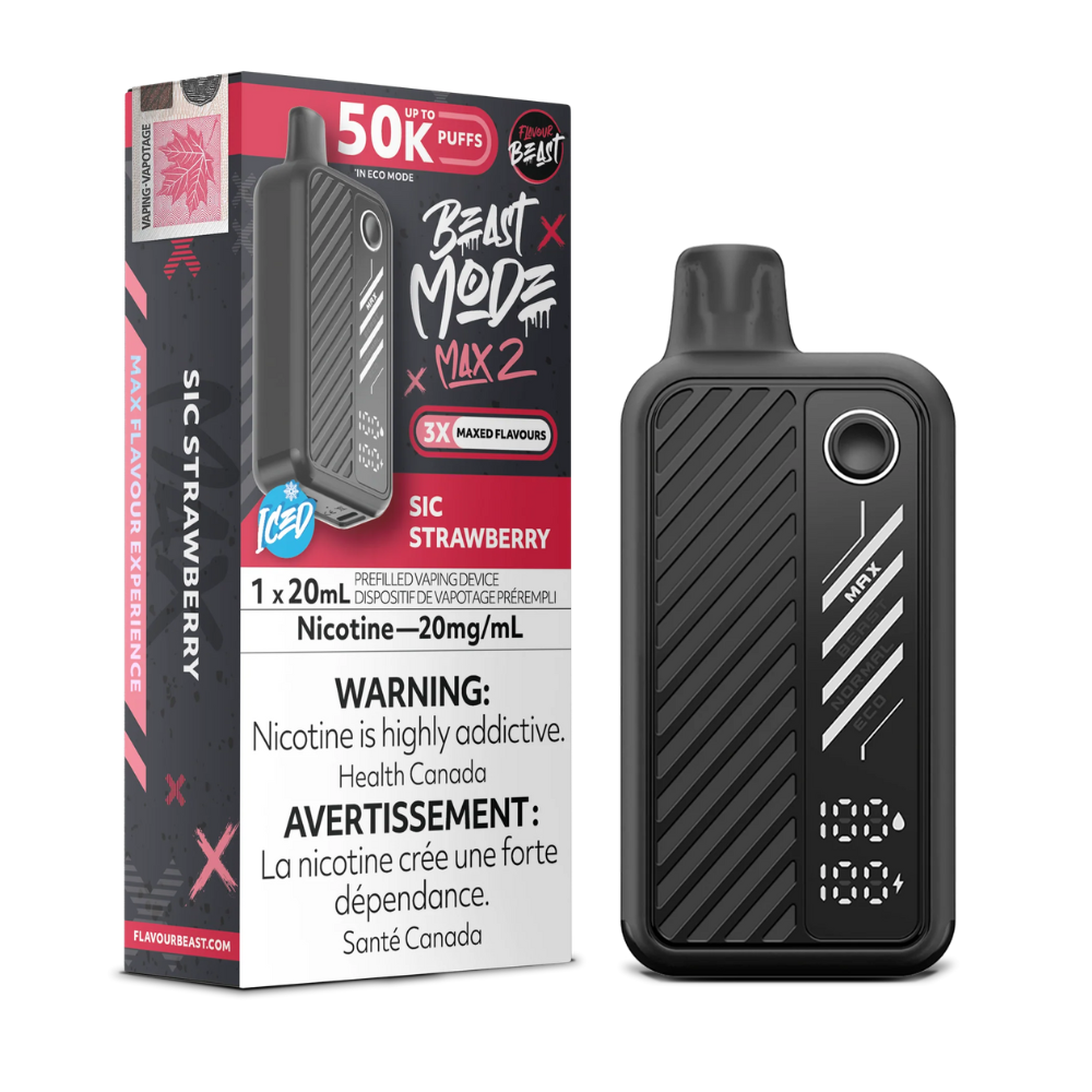Flavour Beast Beast Mode Max 2 - Sic Strawberry