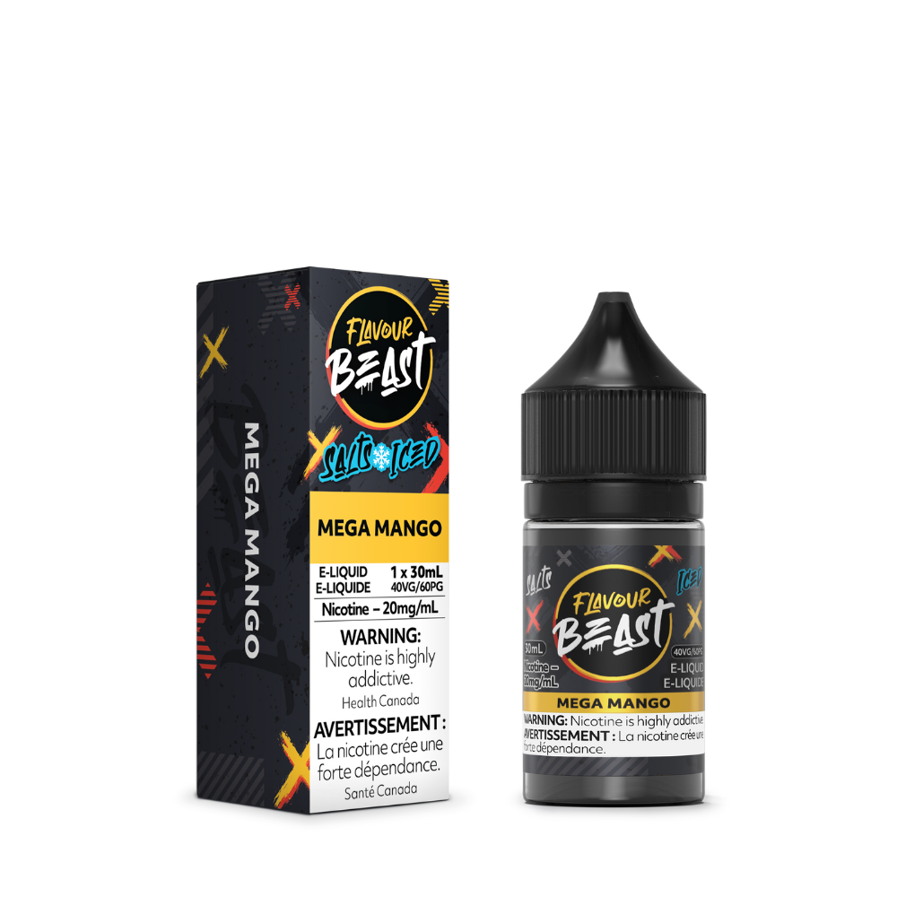 Flavour Beast Salts Iced Mega Mango 30mL 20mg
