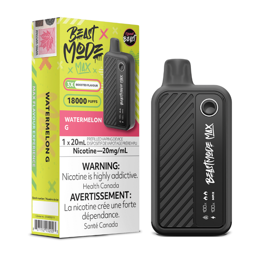 Flavour Beast - Beast Mode Max Disposable Vape - Watermelon G