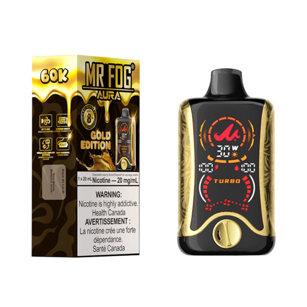Mr Fog Aura Disposable Vape - 60K Puffs - 20 ml
