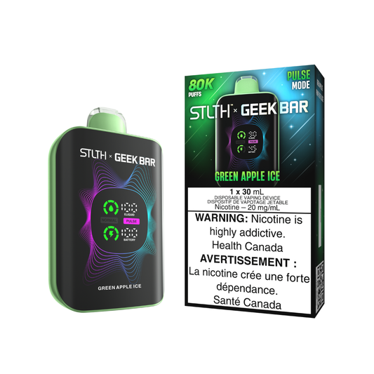 Stlth x Geek Bar 80k Disposable - Green Apple Ice
