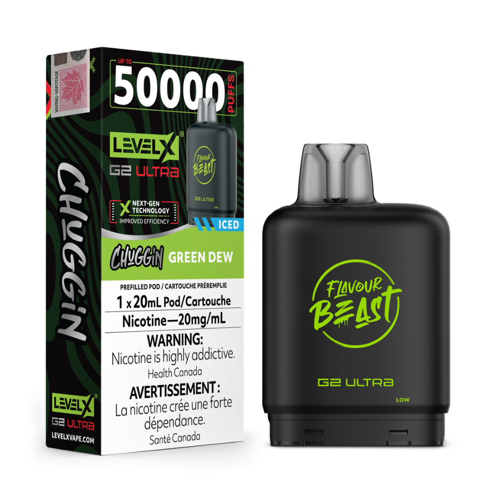 Flavour Beast Level X G2 Ultra Chuggin Vape Pod - 50K - 20mL