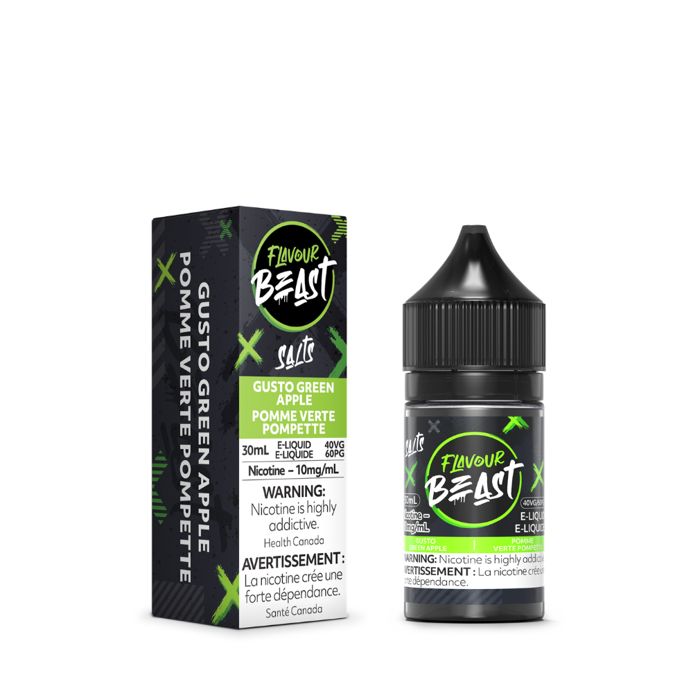 Flavour Beast Salts Gusto Green Apple 30mL 10 mg