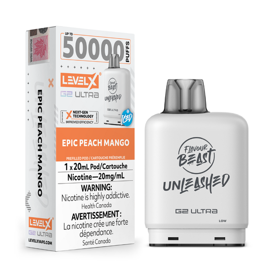 Level X Flavour Beast Unleashed G2 Ultra - Epic Peach Mango