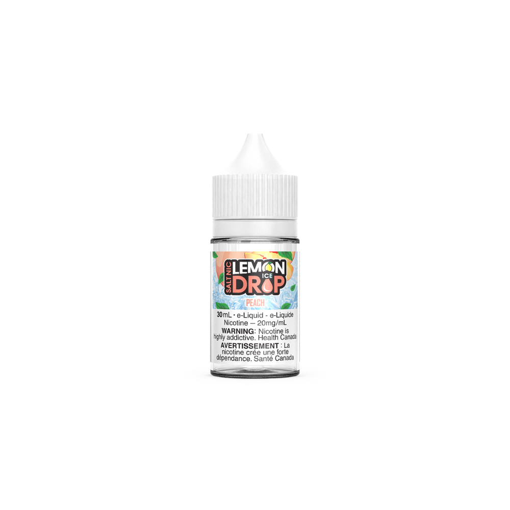 Lemon Drop Ice Vape Juice Salt 30mL - Peach