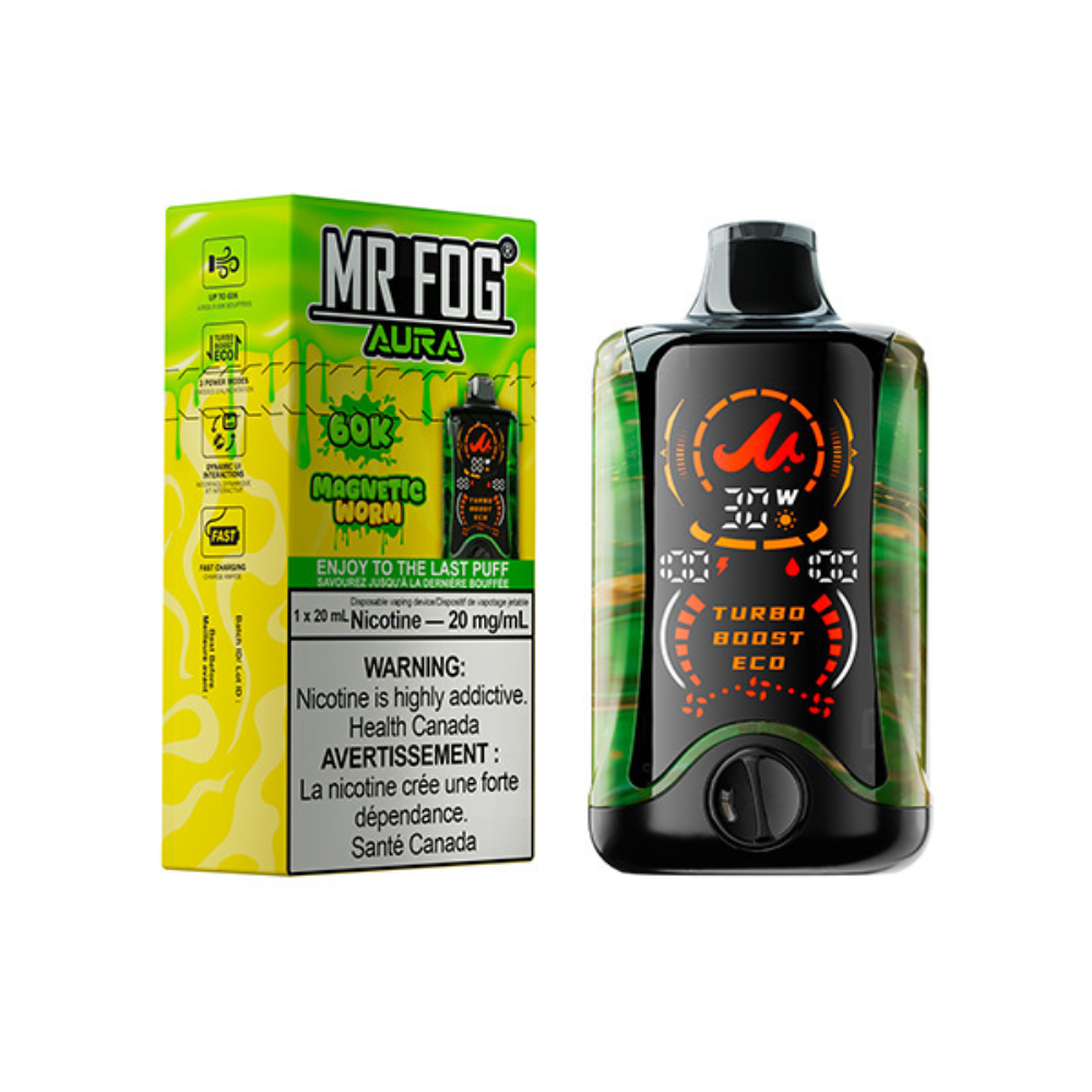 Mr Fog Aura Disposable Vape - 60K Puffs - 20 ml