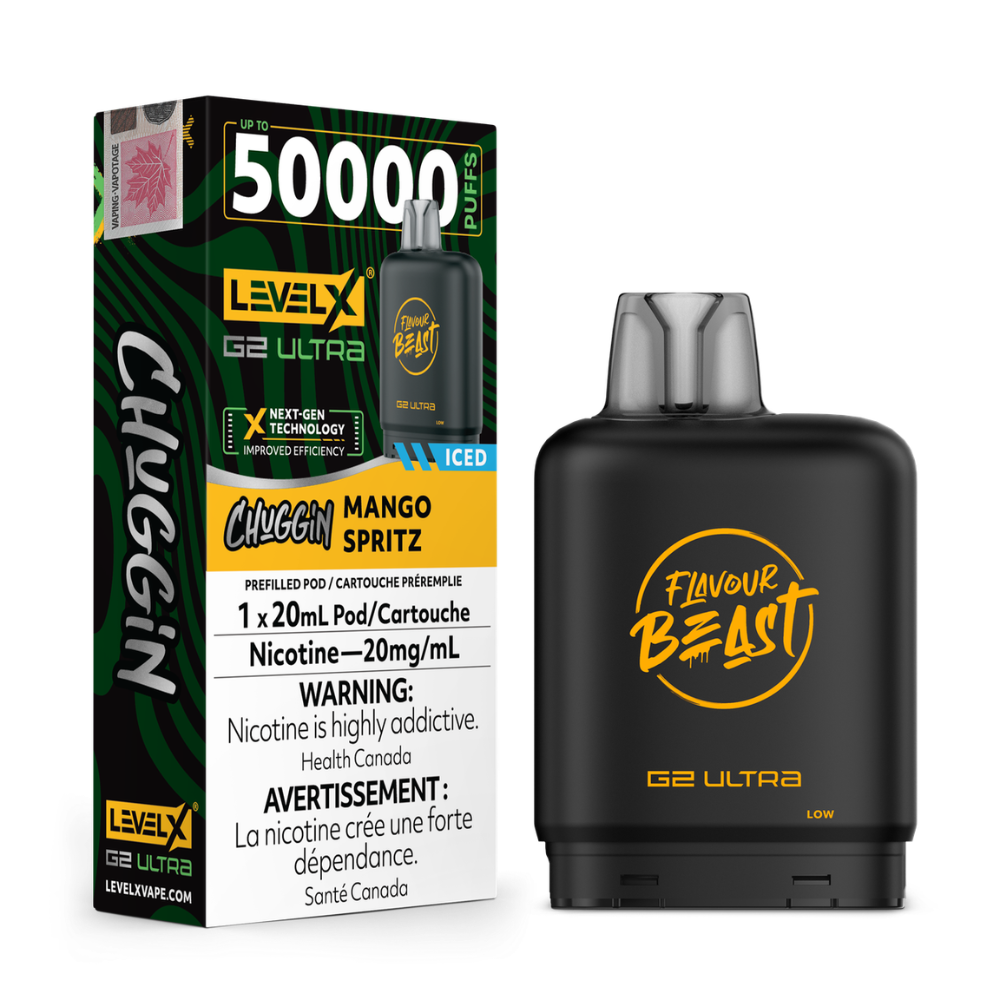Flavour Beast Level X G2 Ultra Chuggin Vape Pod - 50K - 20mL