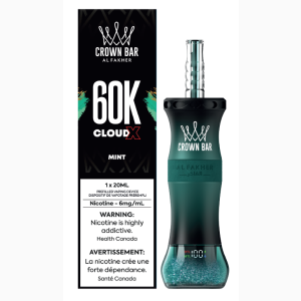 Al Fakher Crown Bar Cloud X 60k Disposable Vape