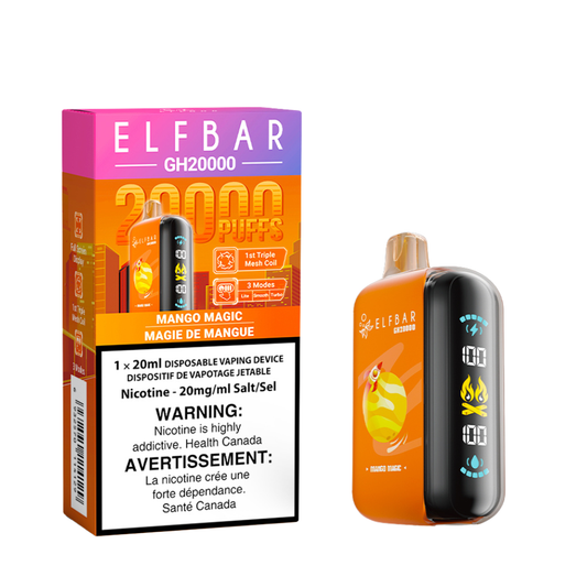 Elf Bar GH20000 Mango Magic 20000 Puffs 20 mL 20 mg