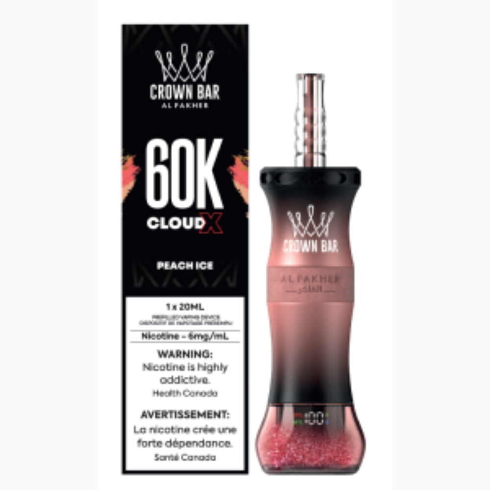 Al Fakher Crown Bar Cloud X 60k Disposable Vape