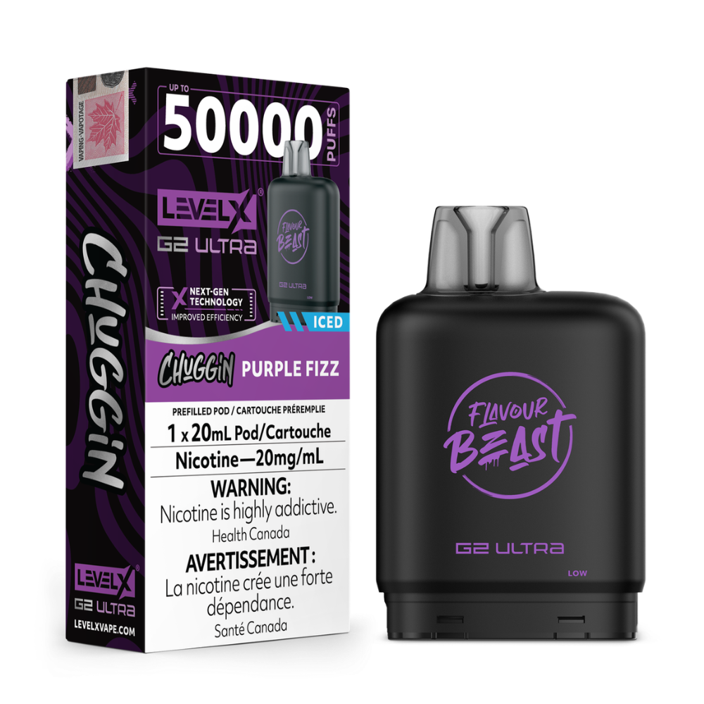 Flavour Beast Level X G2 Ultra Chuggin Vape Pod - 50K - 20mL
