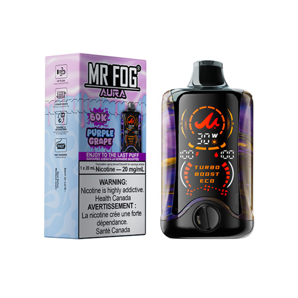 Mr Fog Aura Disposable Vape - 60K Puffs - 20 ml