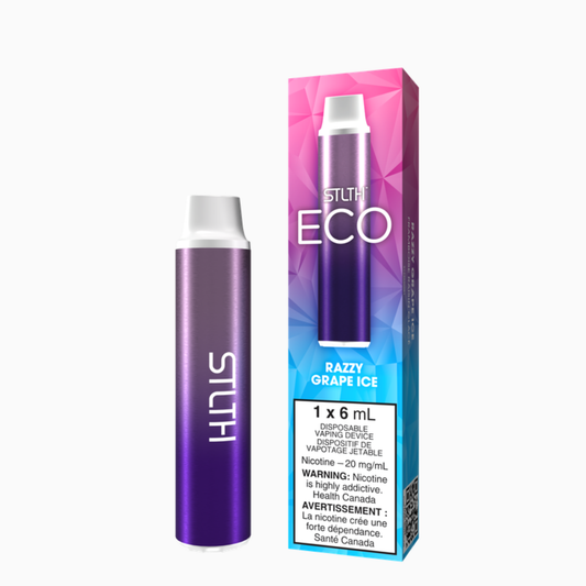 STLTH ECO Disposable Vape - Razzy Grape Ice
