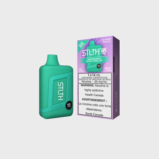 STLTH Box Pro 8K Disposable Honeydew Mango Ice 14mL 8000 Puffs 20mg