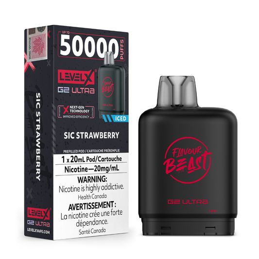 Flavour Beast Level X G2 Ultra - Sic Strawberry