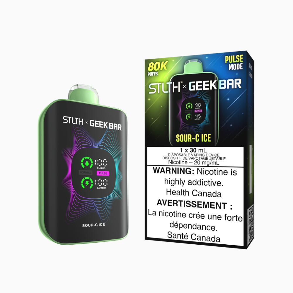 Stlth x Geek Bar 80K  Disposable vape - Sour C Ice