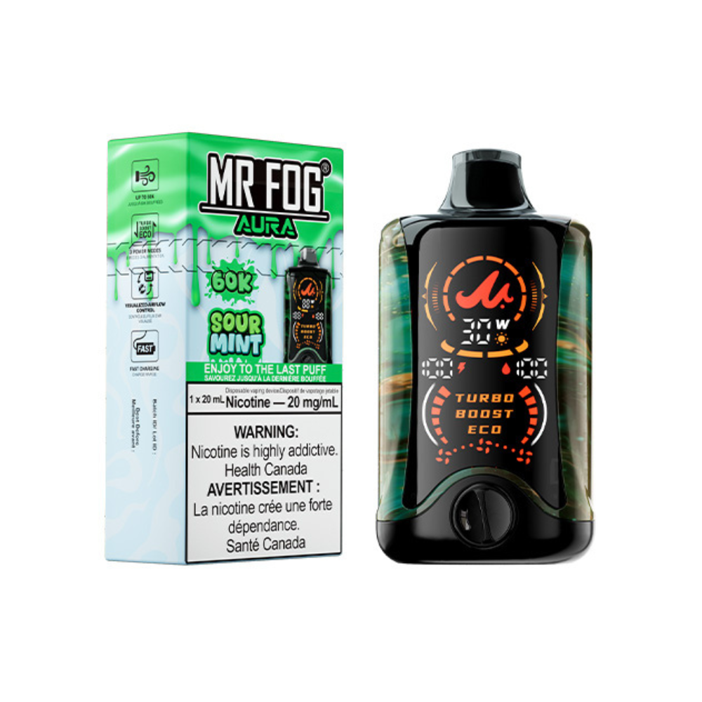 Mr Fog Aura Disposable Vape - 60K Puffs - 20 ml