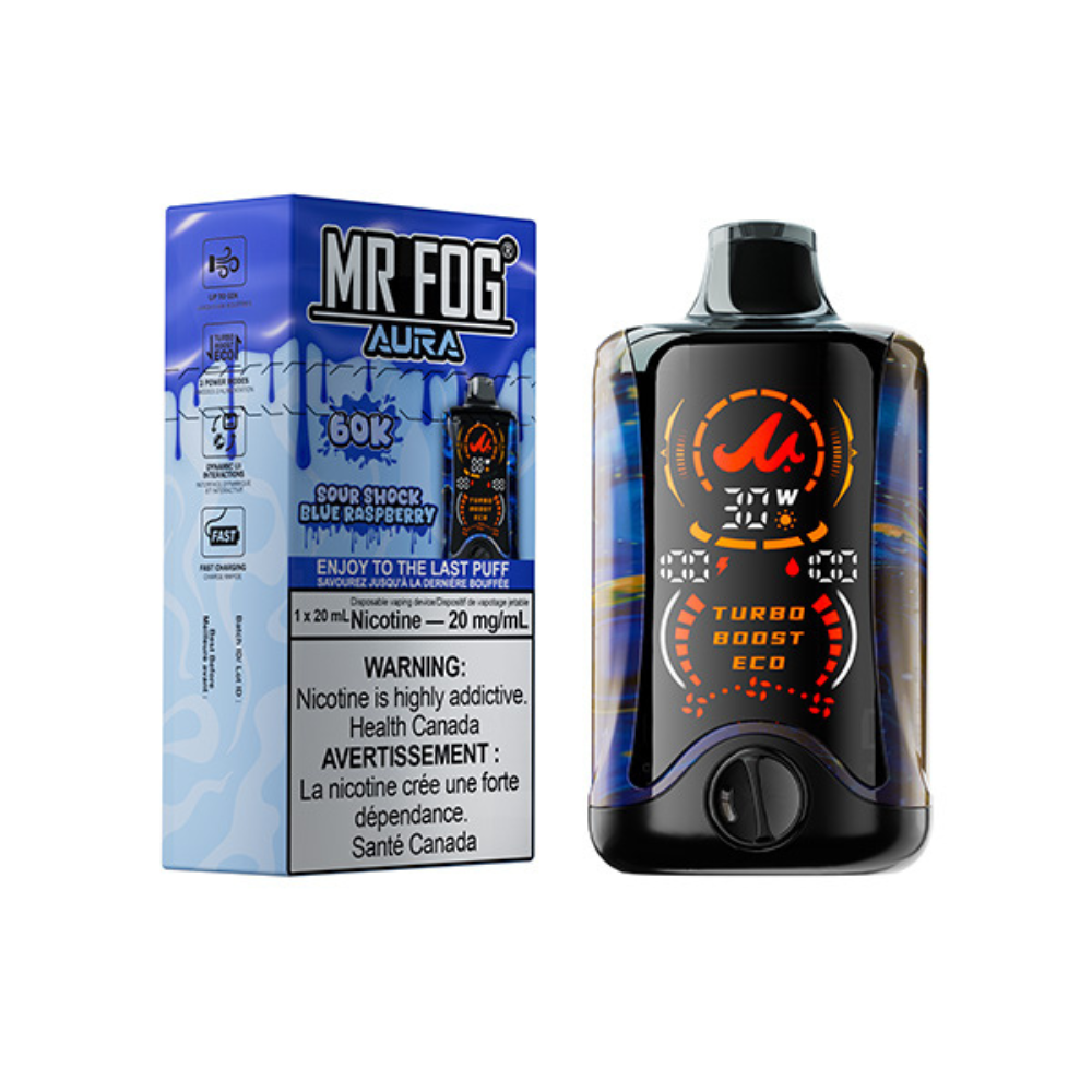 Mr Fog Aura Disposable Vape - 60K Puffs - 20 ml