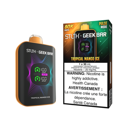 Stlth x Geek Bar 80K  Disposable vape - Tropical Mango Ice