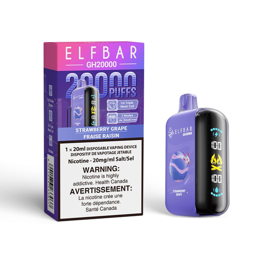 Elf Bar GH20000 - Strawberry Grape