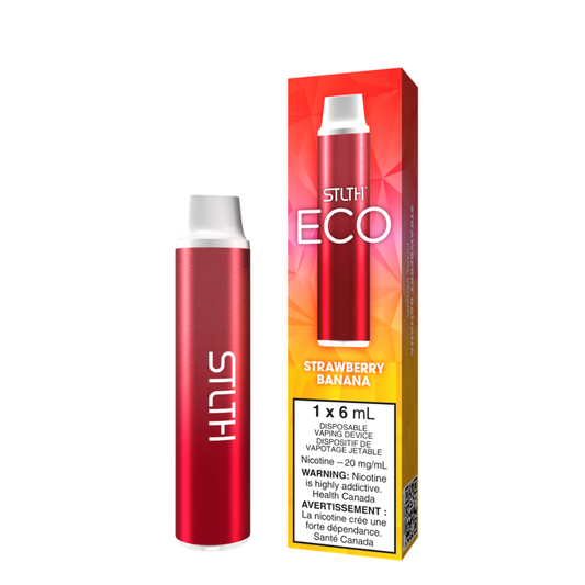 STLTH ECO Disposable Vape - Strawberry Banana