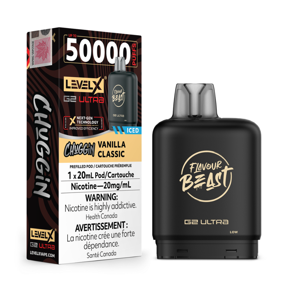 Flavour Beast Level X G2 Ultra Chuggin Vape Pod - 50K - 20mL