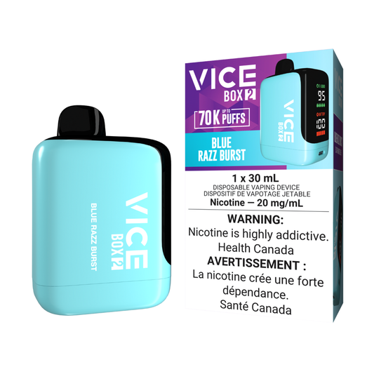 Vice Box 2 Disposable Vape - Blue Razz Burst