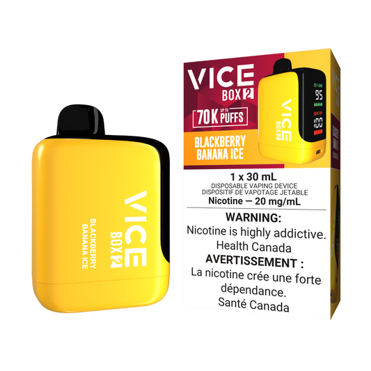Vice Box 2 Disposable Vape - Blackberry Banana Ice