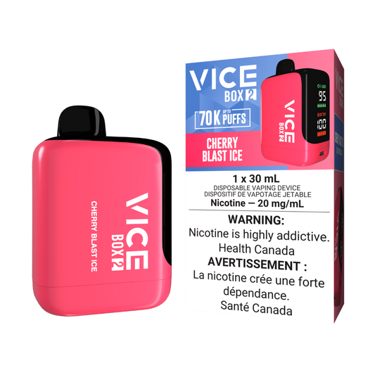 Vice Box 2 Disposable Vape - Cherry Blast Ice