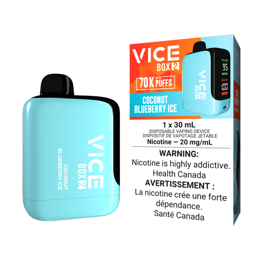 Vice Box 2 Disposable Vape - Coconut Blueberry Ice
