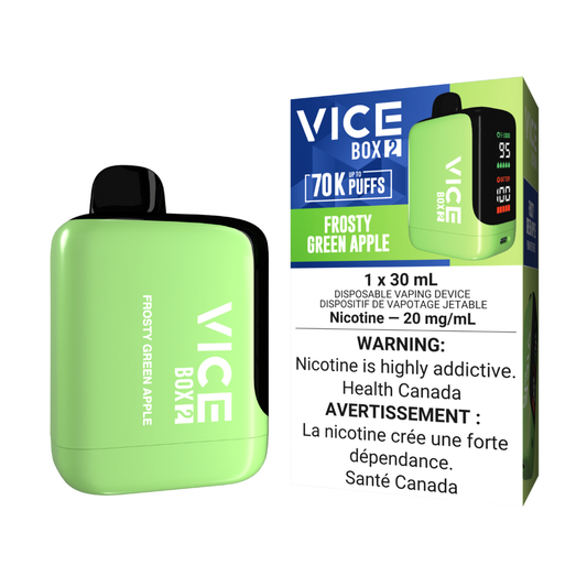 Vice Box 2 Disposable Vape - Frosty Green Apple