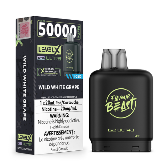 Flavour Beast Level X G2 Ultra - Wild White Grape
