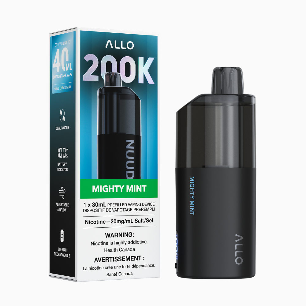 Allo Nuud 200K Disposable Vape - 200K Puffs - 30ml