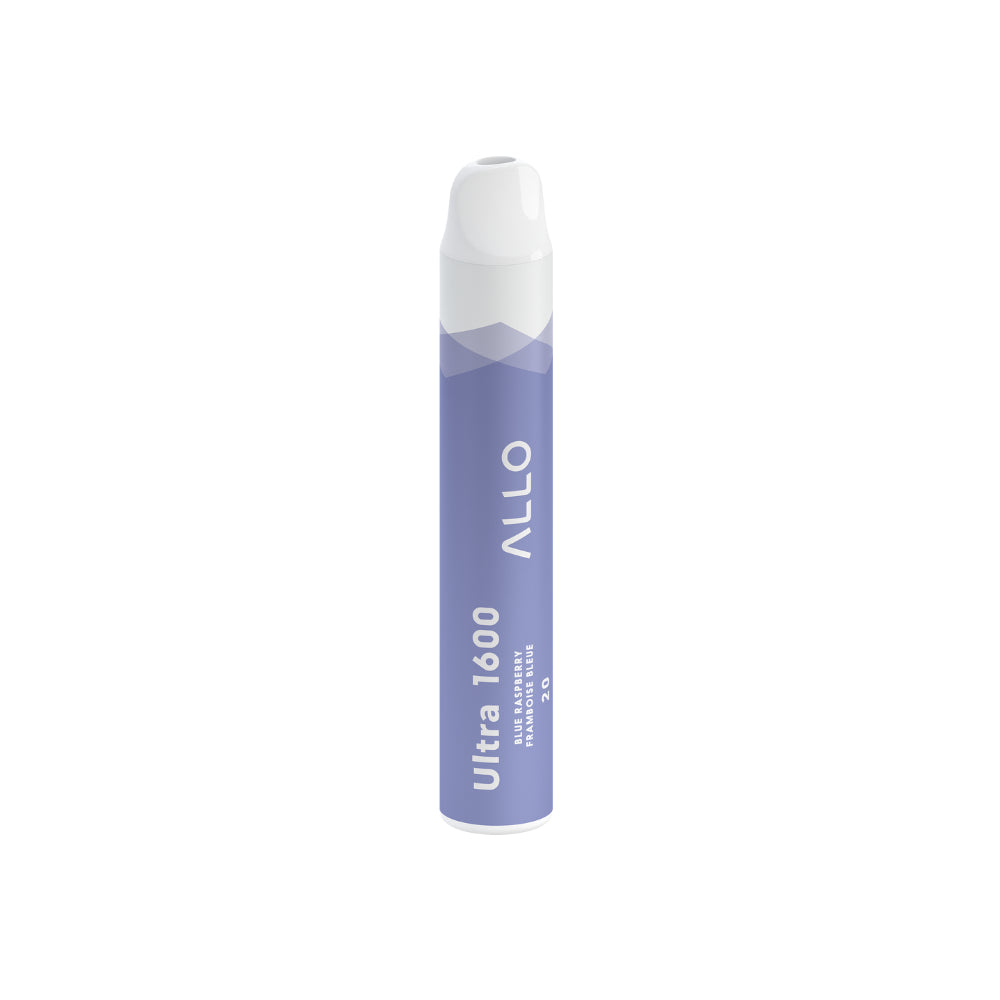 ALLO Ultra 1600 Blue Raspberry 6mL 1600 Puffs 20mg