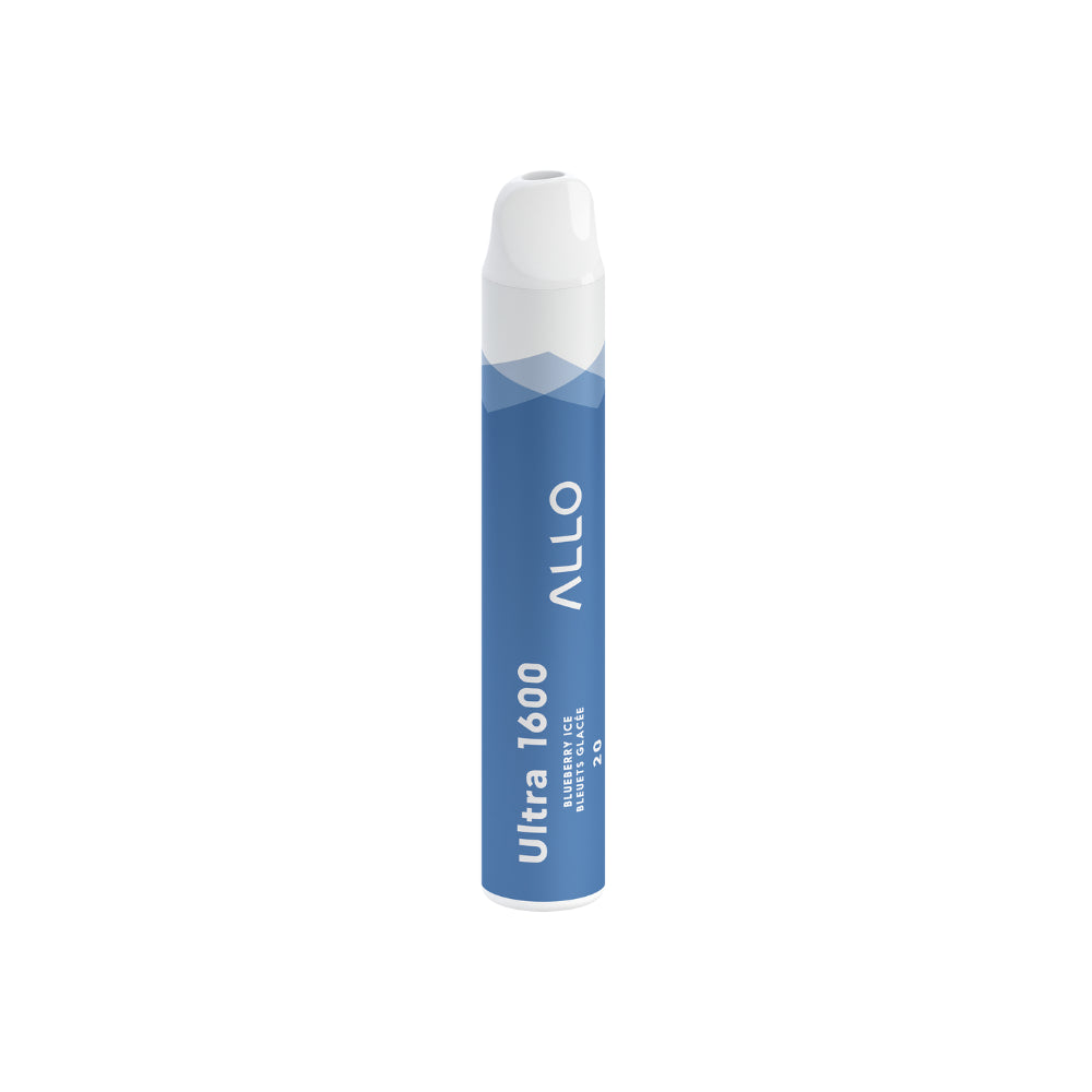 ALLO Ultra 1600 Blueberry Ice 6mL 1600 Puffs 20mg