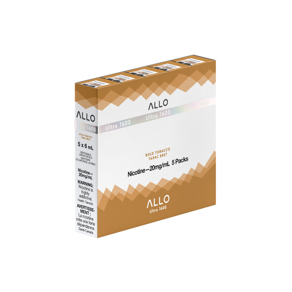 ALLO Ultra 1600 Bold Tobacco 6.8mL 1600 Puffs 20mg