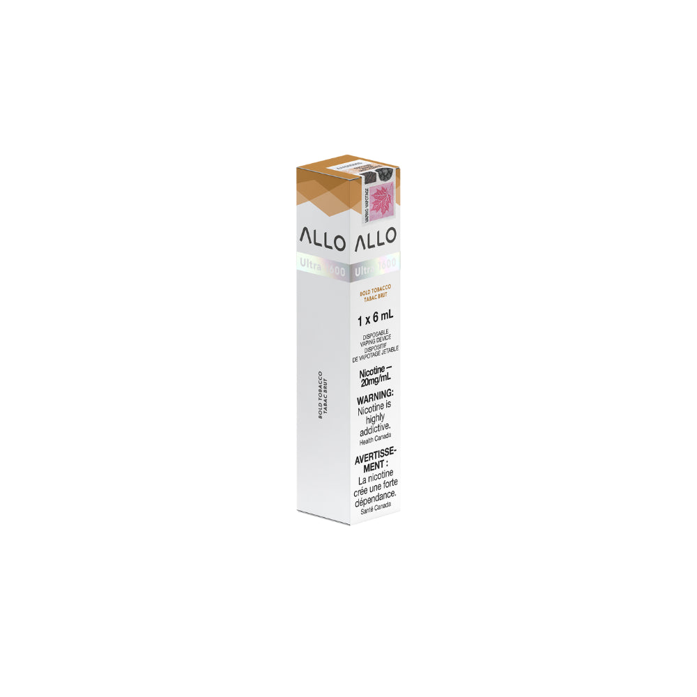 ALLO Ultra 1600 Bold Tobacco 6.8mL 1600 Puffs 20mg