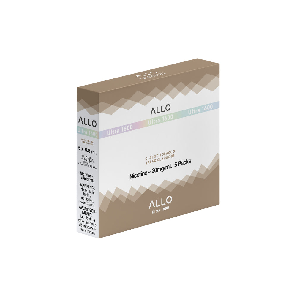 ALLO Ultra 1600 Classic Tobacco 6mL 1600 Puffs 20mg