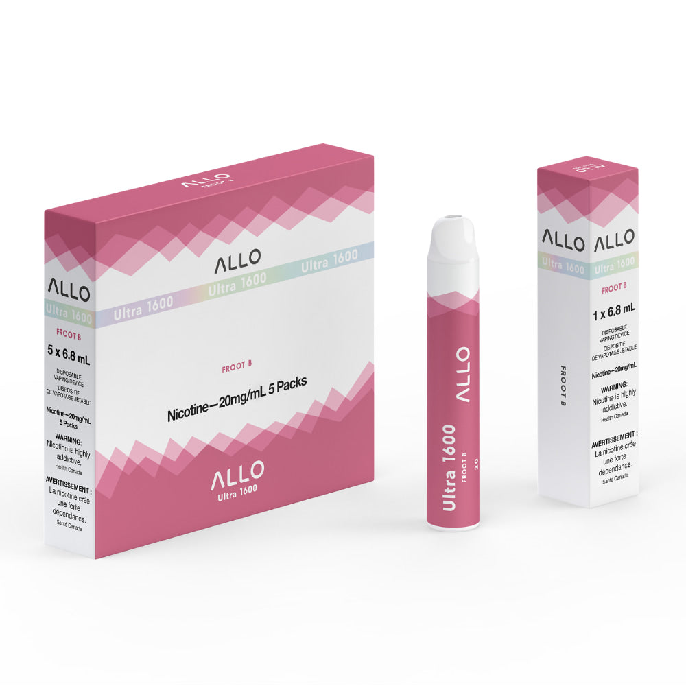 ALLO Ultra 1600 Froot B 6mL 1600 Puffs 20mg