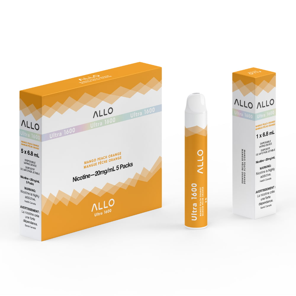 ALLO Ultra 1600 Mango Peach Orange 6ml 20mg