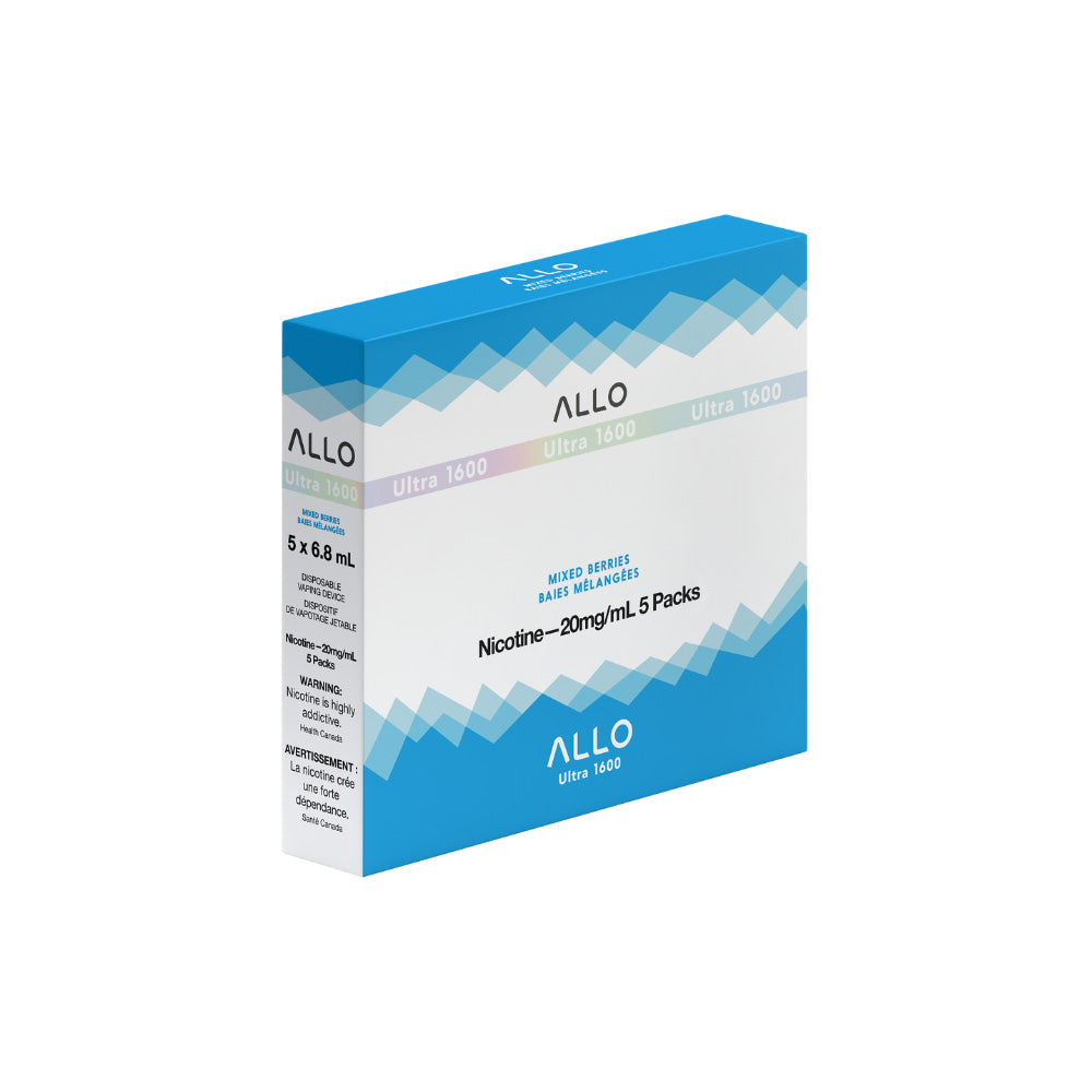 ALLO Ultra 1600 Mixed Berries 6mL 20 mg 1600 Puffs